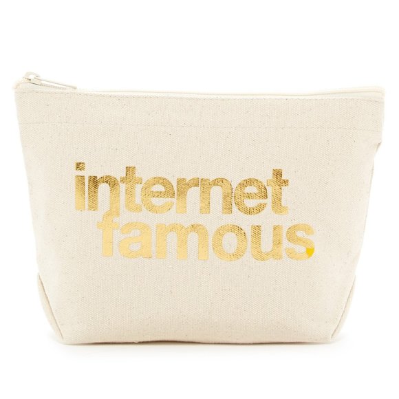 Dogeared Handbags - NWT Dogeared Internet Famous Makeup Lil Zip Pouch